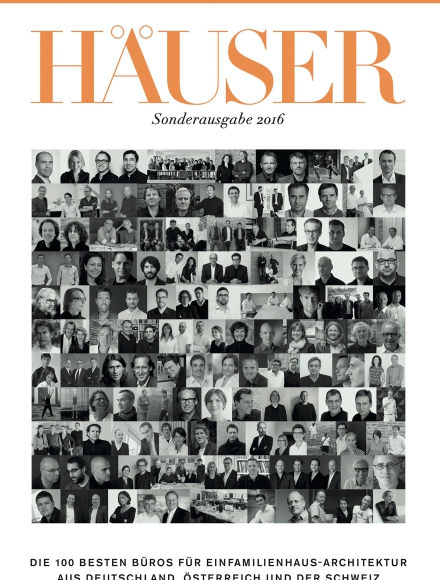 Titelbild Zeitschrift HÄUSER Sonderheft 06.2016