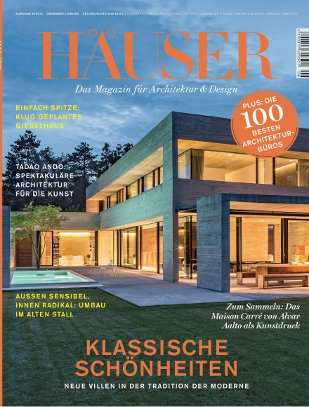 Titelbild Zeitschrift HÄUSER 06.2016